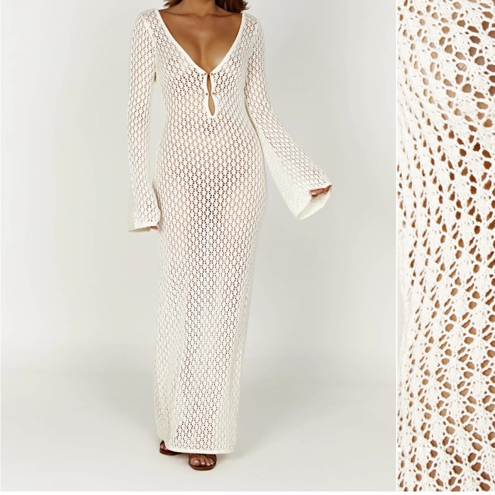 Meshki - KAYLEIGH Crochet Dress